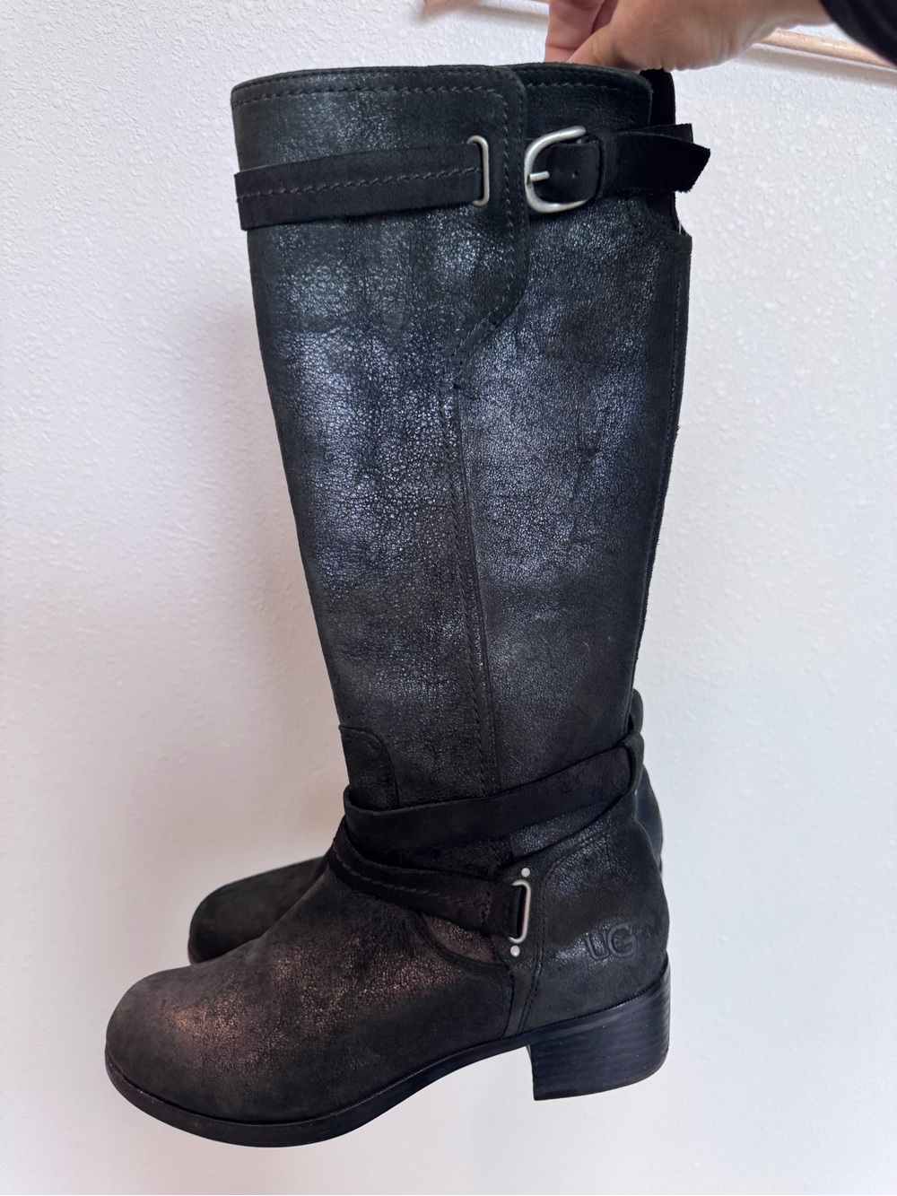 UGG Darcie Tall Riding Boot size 9 - Picture 3 of 13